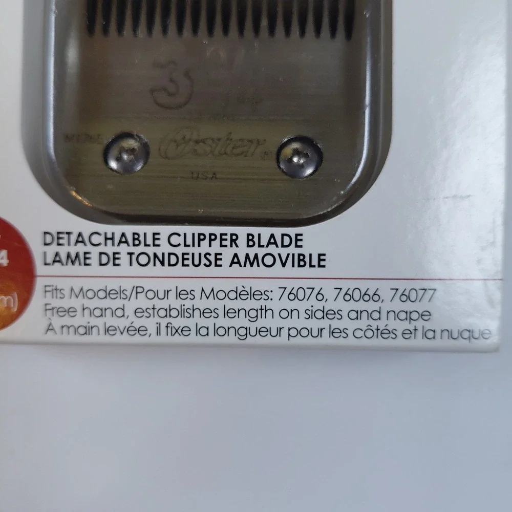 New Oster Clipper Blade Size 3-3/4 76918-206 Classic 76 1/2